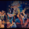 Stubby Kaye [left] and unidentified others in the stage production Lil' Abner
