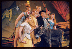 Stubby Kaye [center] and unidentified others in the stage production Lil' Abner