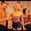 William Lanteau, Wynne Miller and Billie Hayes in the stage production Lil' Abner