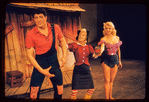 Peter Palmer, Billie Hayes and Wynne Miller in the stage production Lil' Abner