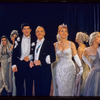 Peter Palmer, Howard St. John, Tina Louise [center] and unidentified others in the stage production Lil' Abner
