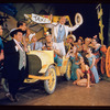 Stubby Kaye [left], Ted Thurston [center] and unidentified others in the stage production Lil' Abner