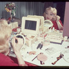 Edie Adams backstage during the stage production Lil' Abner