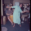 Carmen Alvarez [right] and unidentified other backstage during the stage production Lil' Abner