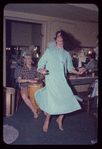 Carmen Alvarez [right] and unidentified other backstage during the stage production Lil' Abner