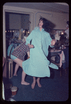 Carmen Alvarez [right] and unidentified other backstage during the stage production Lil' Abner