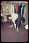 Tina Louise backstage during the stage production Lil' Abner