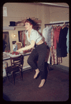 Tina Louise backstage during the stage production Lil' Abner