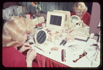 Edie Adams backstage during the stage production Lil' Abner