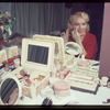 Edie Adams backstage during the stage production Lil' Abner