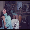 Carmen Alvarez [left] and unidentified others backstage during the stage production Lil' Abner