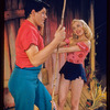Peter Palmer and Edie Adams in the stage production Lil' Abner
