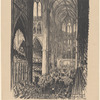 Coronation of King George V and Queen Mary in Westminster Abbey. June 22, 1911