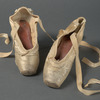 Toe shoes for Tanaquil Le Clercq