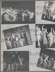 Cover of souvenir program for the stage production Bells are Ringing with inset photograph of Judy Holliday