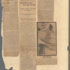 Clippings of Loie Fuller published in The Morning Telegraph and The Hartford Courant and an image from unknown source