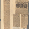 Clippings of Loie Fuller published in The Morning Telegraph and The Hartford Courant and an image from unknown source