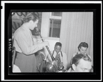 Artie Shaw performing with ensemble