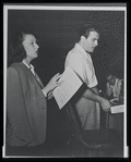 Artie Shaw with unidentified female vocalist