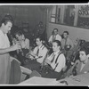 Artie Shaw performing with ensemble