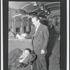 Tizol with sleeping band member on train