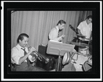 Kaminsky performing on drums