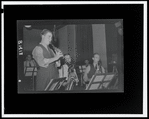 Schwartz performing with ensemble