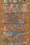 Genealogical scroll of the rulers of Mewar