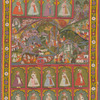 Genealogical scroll of the rulers of Mewar