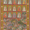 Genealogical scroll of the rulers of Mewar