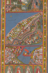 Genealogical scroll of the rulers of Mewar