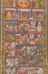 Genealogical scroll of the rulers of Mewar