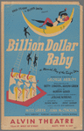 Poster for the stage production Billion Dollar Baby