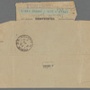 Telegram from Loie Fuller regarding children sailing