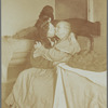 Loie Fuller kissing her mother