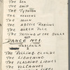 Loie Fuller program for The First Time in Kiel concert