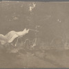 Loie Fuller and students performing outdoors