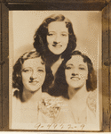 Publicity portrait of the Boswell Sisters