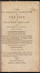 The interesting narrative of the life of Olaudah Equiano
