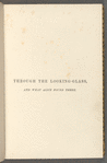 Through the Looking-Glass