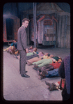 Gower Champion [left] and unidentified others in the stage production Carnival