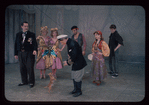 Henry Lascoe [left], Paul Sydell [center] and unidentified others in the stage production Carnival