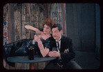 Kaye Ballard and Henry Lascoe in the stage production Carnival