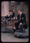 Kaye Ballard and Henry Lascoe in the stage production Carnival