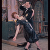 Kaye Ballard and Henry Lascoe in the stage production Carnival