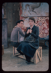 Pierre Olaf and Anna Maria Alberghetti in the stage production Carnival