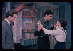 Gower Champion, Jerry Orbach and Anna Maria Alberghetti in the stage production Carnival