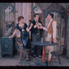 Kaye Ballard, Henry Lascoe and James Mitchell in the stage production Carnival