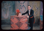 Kaye Ballard and James Mitchell in the stage production Carnival