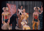 Paul Sydell [center] and unidentified others in the stage production Carnival